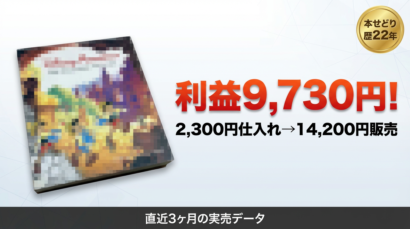 【本せどり歴22年】直近3ヶ月で売れた利益商品10選を全公開！